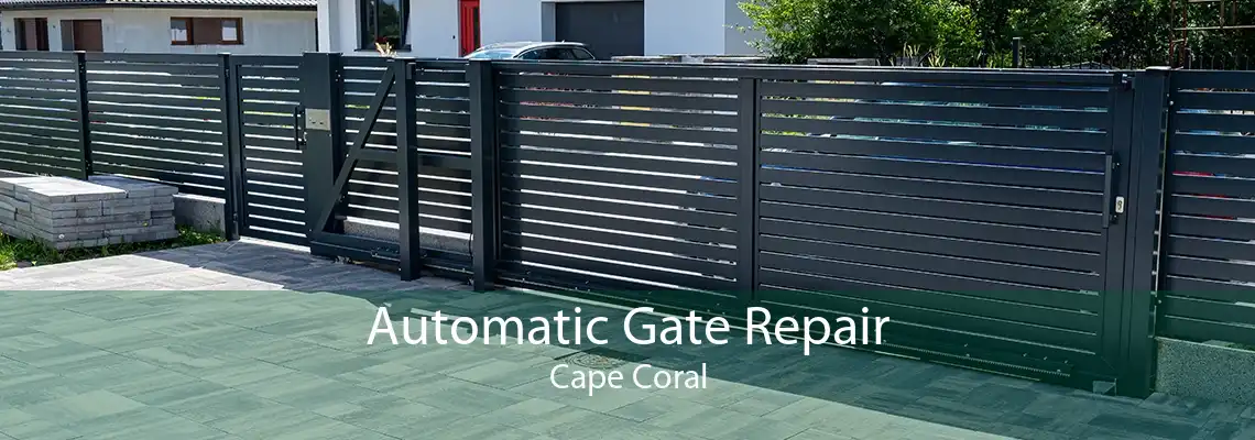 Automatic Gate Repair Cape Coral