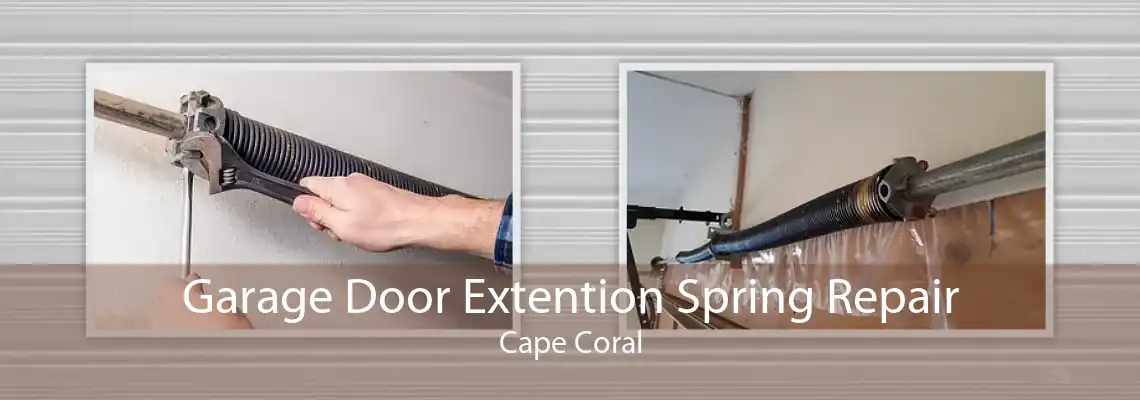 Garage Door Extention Spring Repair Cape Coral