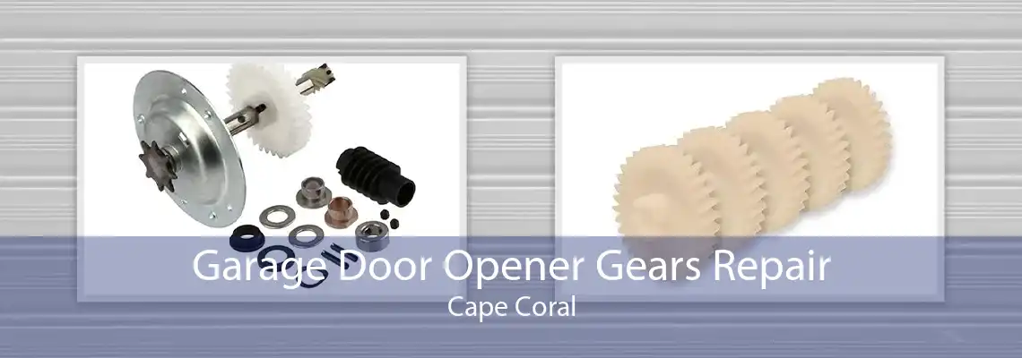 Garage Door Opener Gears Repair Cape Coral