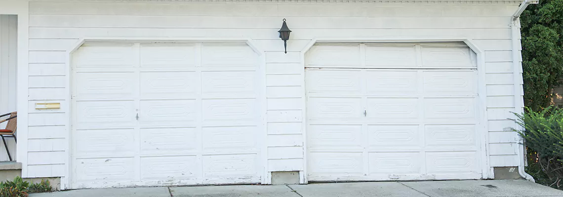 Roller Garage Door Dropped Down Replacement in Cape Coral