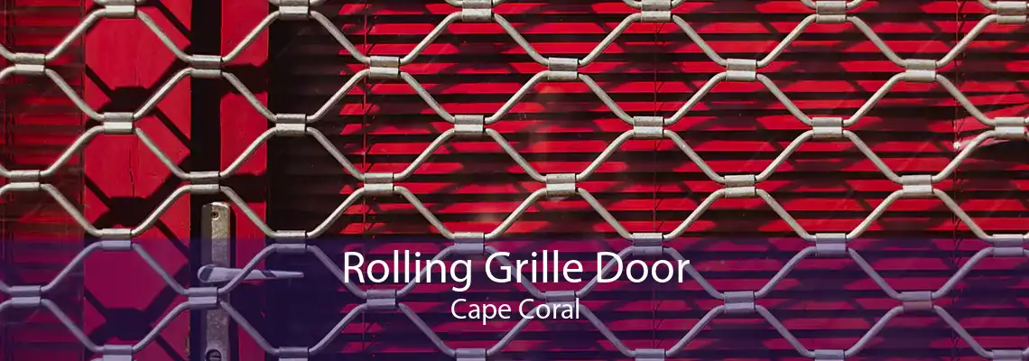 Rolling Grille Door Cape Coral